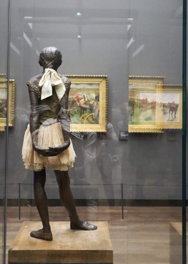 Edgar Degas sculpture Little Dancer at Musée d'Orsay