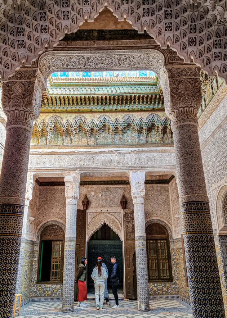 Interior of the grand Kasbah Telouet.