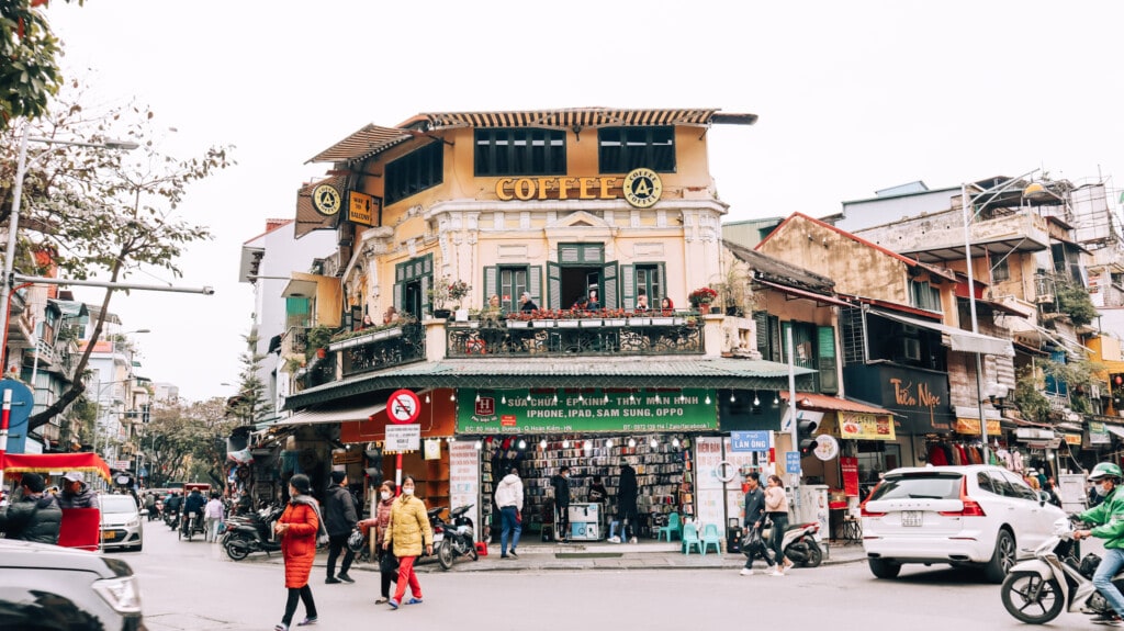 Hanoi Old Quarter Street Scene